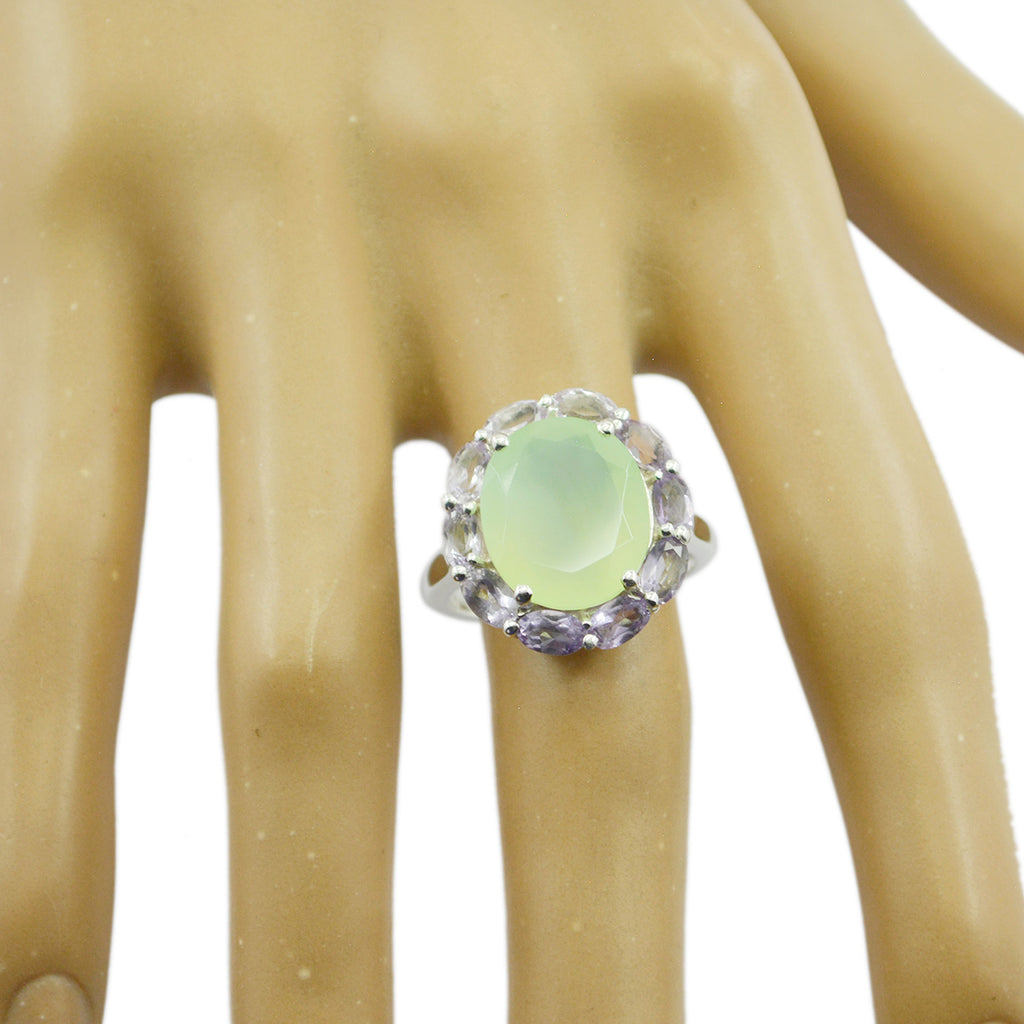Multi Stone multiple African 925 Silver multicolor Gems Eye catching Cocktail Ring Jewelry