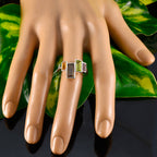 Multi Stone quarter African 925 Silver multicolor Gems Featherlight Cocktail Ring Jewelry