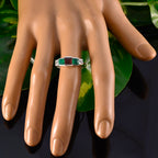 Multi Stone Penta Turkish 925 Sterling Silver multicolor Gemstone Delicate Feminine Ring Jewellery