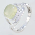 Lemon Quartz Solitaire Egyptian 925 Silver Yellow Gemstone Classic Abstract Ring Jewellery