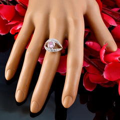 Tourmaline Halo German Sterling Silver multicolor Gemstone Featherlight Glamorous Ring Jewellery