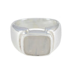 Rainbow Moonstone Solitaire German 925 Silver White Gemstone Essential  Abstract Ring Jewelry