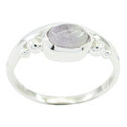 Rose Quartz Solitaire Turkish Sterling Silver Pink Gems Delicate Sophisticated Ring Jewelry