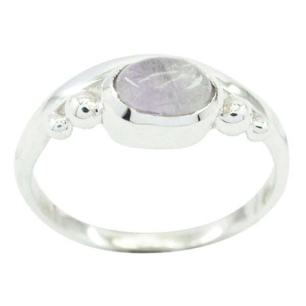 Rose Quartz Solitaire Turkish Sterling Silver Pink Gems Delicate Sophisticated Ring Jewelry