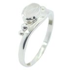 Rose Quartz Solitaire Turkish Sterling Silver Pink Gems Delicate Sophisticated Ring Jewelry