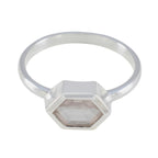 Rose Quartz Solitaire Turkish Silver Pink Gemstones Dainty Luxurious Ring Jewellery