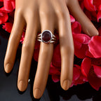 Ruby Cz Solitaire Russian 925 Silver Red Gems Essential  Cultural Ring Jewelry