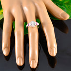 Ruby CZ Halo Moroccan 92.5 Silver Red Gems Tiny Boho Ring Jewellery