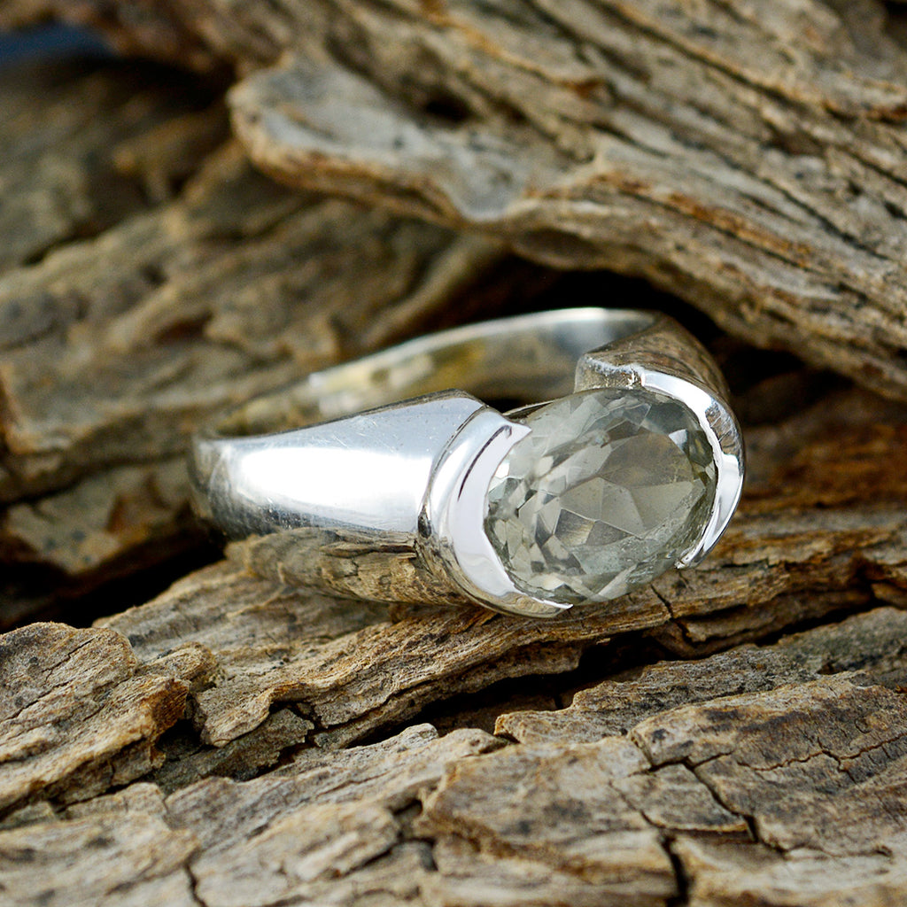 smoky quartz Solitaire Egyptian 925 Silver Brown Gemstone Eye catching Love Ring Jewellery