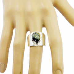 Tiger Eye Solitaire Indian Sterling Silver Brown Gemstones Eye catching Armor Ring Jewelry