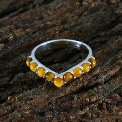 Tiger Eye multiple Turkish 92.5 Silver Brown Gems Dainty Luxurious Ring Jewellery