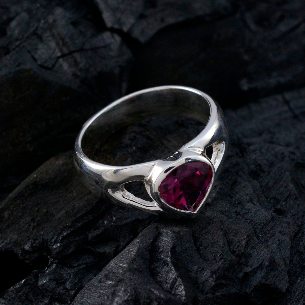 Tourmaline Solitaire Egyptian Sterling Silver multicolor Gemstone Tiny Glamorous Ring Jewelry