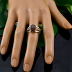 Tourmaline Solitaire French Sterling Silver multicolor Gems Slim Cultural Ring Jewelry