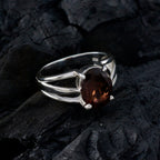 Tourmaline Solitaire French Sterling Silver multicolor Gems Slim Cultural Ring Jewelry