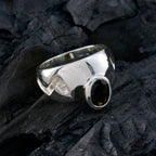 Tourmaline Solitaire German Silver multicolor Gemstone Essential  Cultural Ring Jewelry