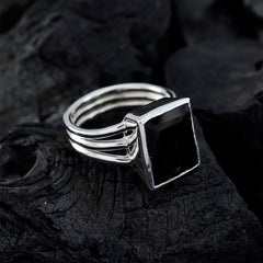 Tourmaline Solitaire German Sterling Silver multicolor Gemstones Mid weight Glamorous Ring Jewelry