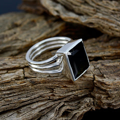 Tourmaline Solitaire German Sterling Silver multicolor Gemstones Mid weight Glamorous Ring Jewelry