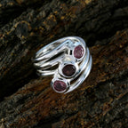 Tourmaline Trilogy Indian Sterling Silver multicolor Gemstones Essential  Modern Ring Jewelry