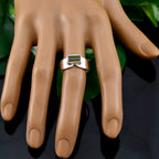 Tourmaline Solitaire American 925 Silver multicolor Gemstone Whisper thin Contemporary Ring Jewelry