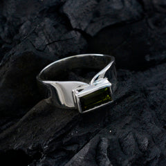 Tourmaline Solitaire American 925 Silver multicolor Gemstone Whisper thin Contemporary Ring Jewelry