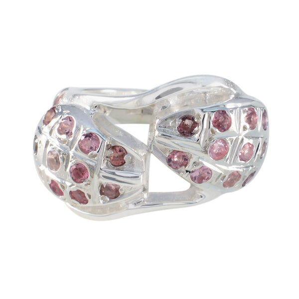 Tourmaline multiple Moroccan Sterling Silver multicolor Gemstones Essential  Abstract Ring Jewelry