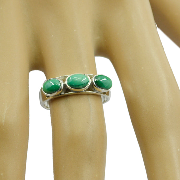 Turquoise Trilogy Japanese 925 Sterling Silver Blue Gems Dainty Contemporary Ring Jewellery