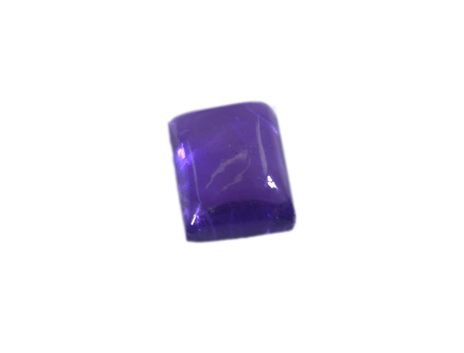 Amethyst 1PC Tiny 5x7 MM Emerald Cabochon Purple High Quality semi Precious Loose Gems