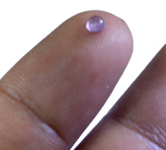 Amethyst 10PC Tiny 3x3 MM Round Cabochon Purple High Quality semi Precious Loose Gemstones