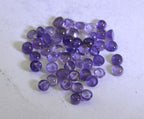 Amethyst 10PC Tiny 4x4 MM Round Cabochon Purple Natural semi Precious Semi Precious Gemstone