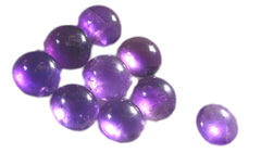 Amethyst 1PC Medium 9x9 MM Round Cabochon Purple Brilliant semi Precious Loose Gemstones