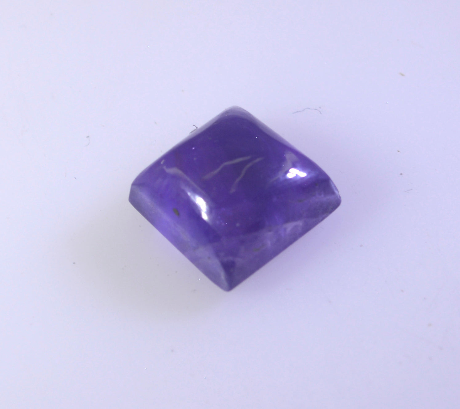 Amethyst 1PC Large 11x11 MM Square Cabochon Purple Superior semi Precious Semi Precious Gemstone