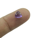Amethyst 1PC Tiny 6x6 MM Triangle Cabochon Purple Superior semi Precious Semi Precious Gemstone