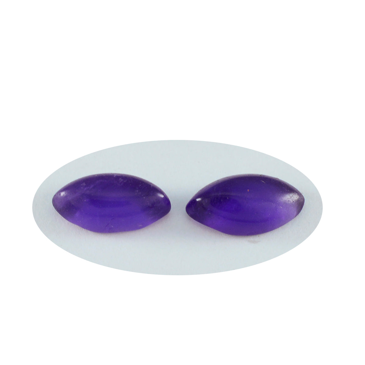 Amethyst 1PC Klein 5x10 MM Marquise Cabochon Lila Feine Halbedelsteine Zweitbild