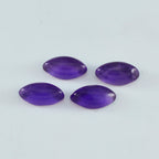 Amethyst 1PC Small 6x12 MM Marquise  Cabochon Purple High Quality semi Precious Loose Gems