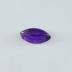 Amethyst 1PC Medium 7x14 MM Marquise  Cabochon Purple Natural semi Precious Loose Gemstone