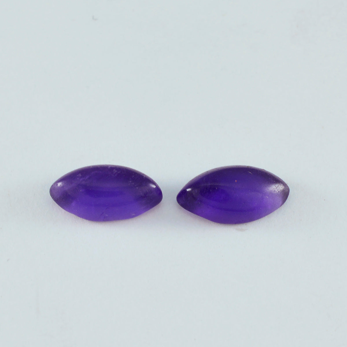 Amethyst 1PC Medium 7x14 MM Marquise  Cabochon Purple Natural semi Precious Loose Gemstone