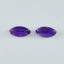 Amethyst 1PC Large 8x16 MM Marquise  Cabochon Purple Genuine semi Precious Loose Gemstones
