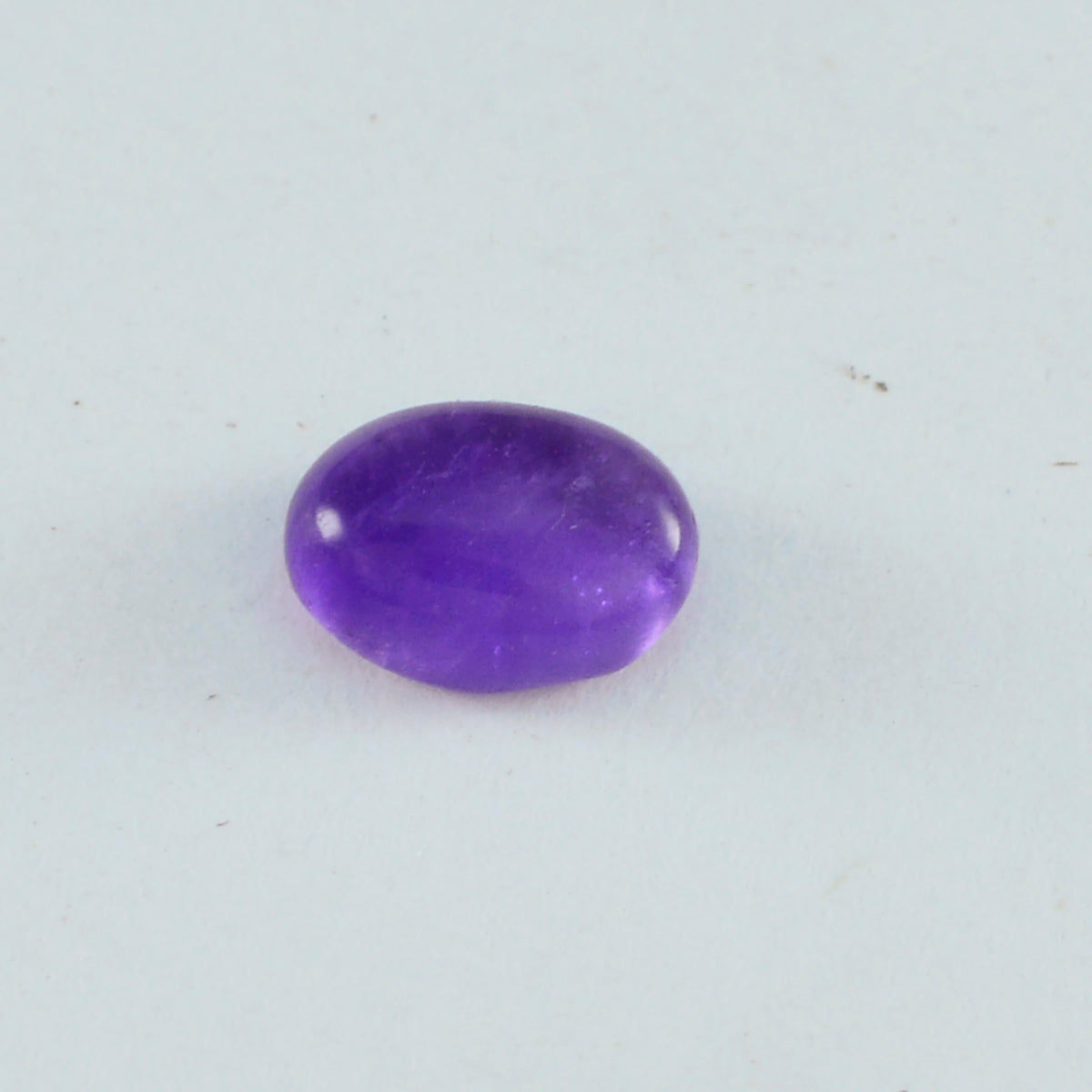 Amethyst 1PC Tiny 5x7 MM Oval Cabochon Purple Fine semi Precious Loose Gemstone