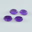Amethyst 1PC Tiny 5x7 MM Oval Cabochon Purple Fine semi Precious Loose Gemstone