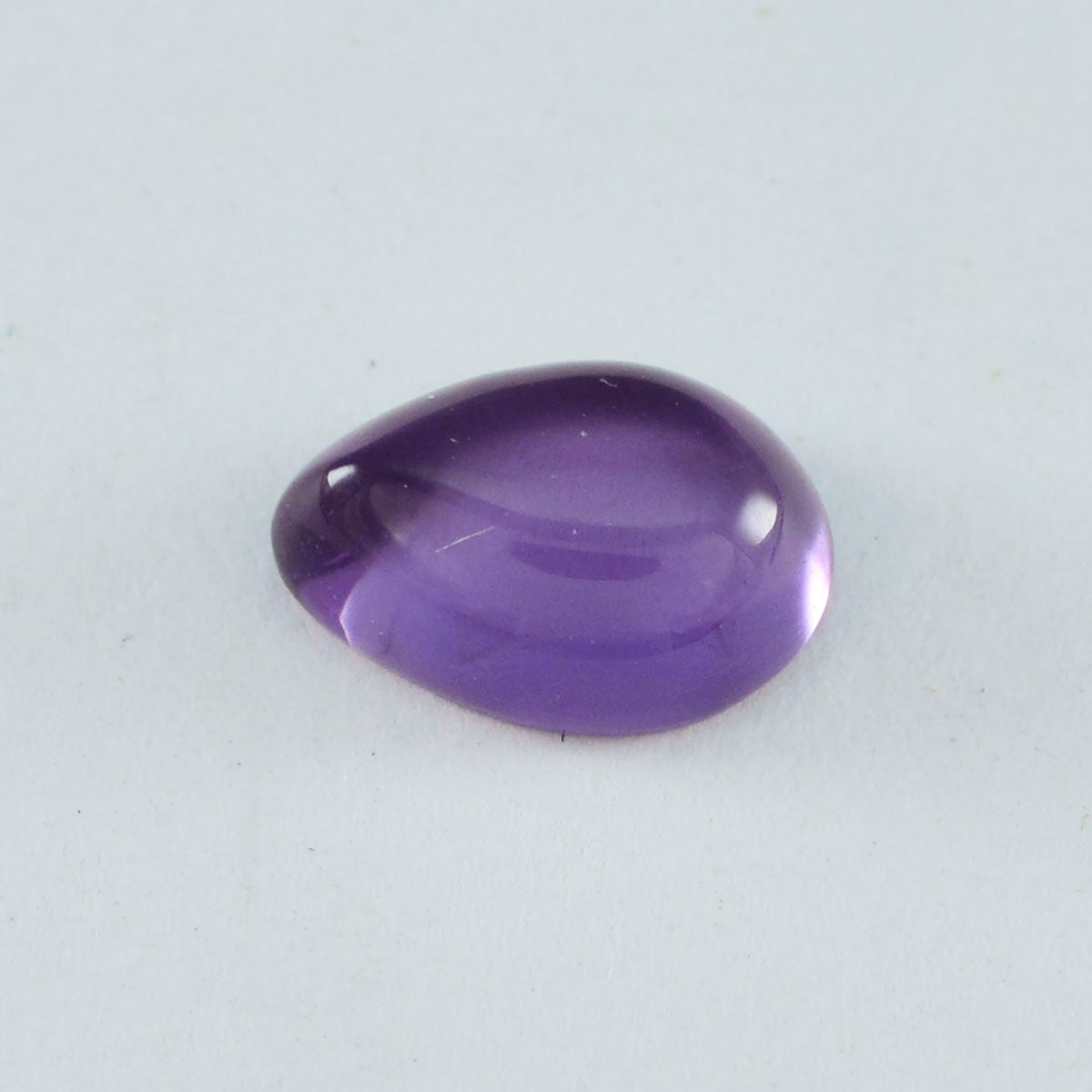 Amethyst 1PC Medium 7x10 MM Pear Cabochon Purple Fine semi Precious Gems