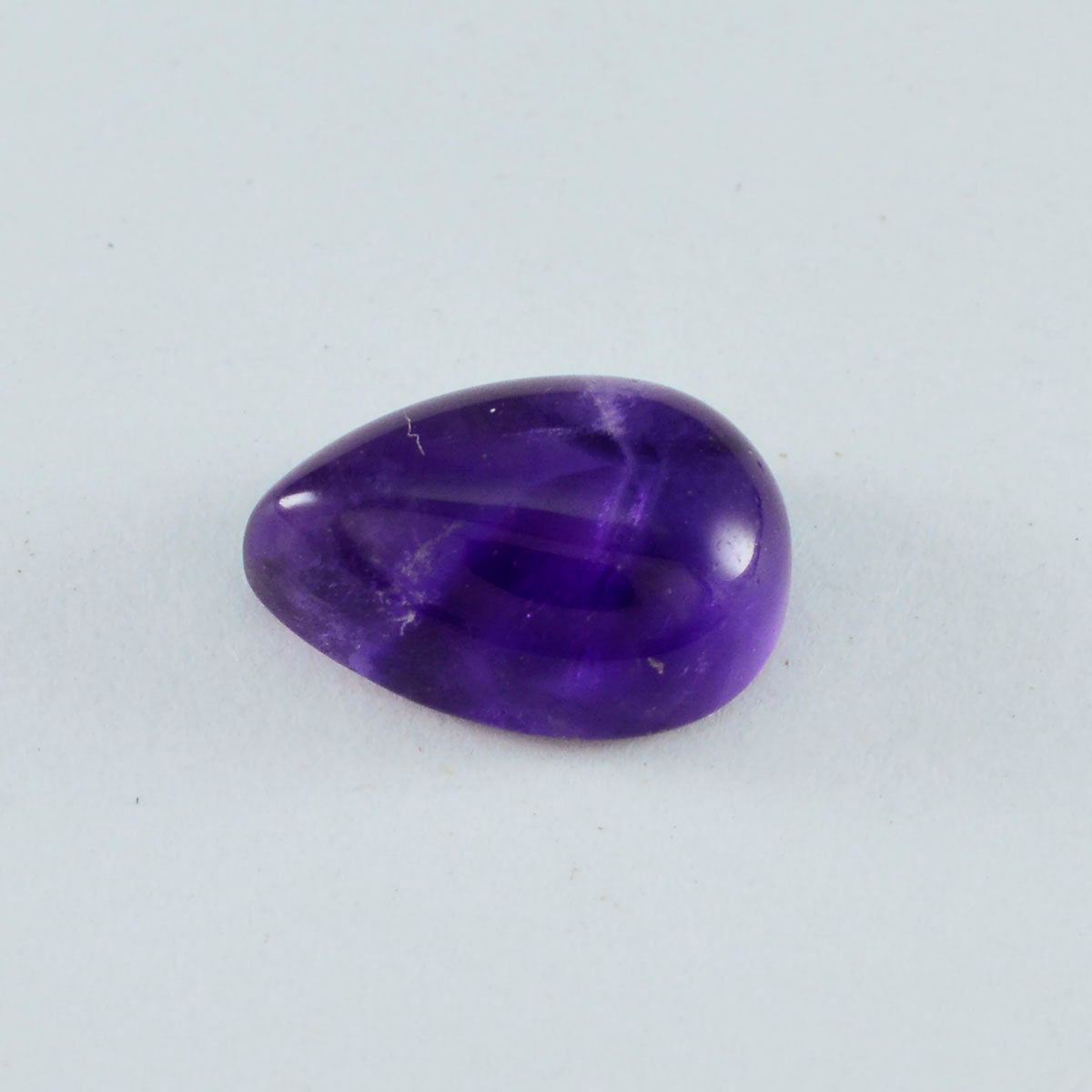 Amethyst 1PC Large 8x12 MM Pear Cabochon Purple Genuine semi Precious Loose Gemstones