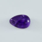 Amethyst 1PC Large 8x12 MM Pear Cabochon Purple Genuine semi Precious Loose Gemstones