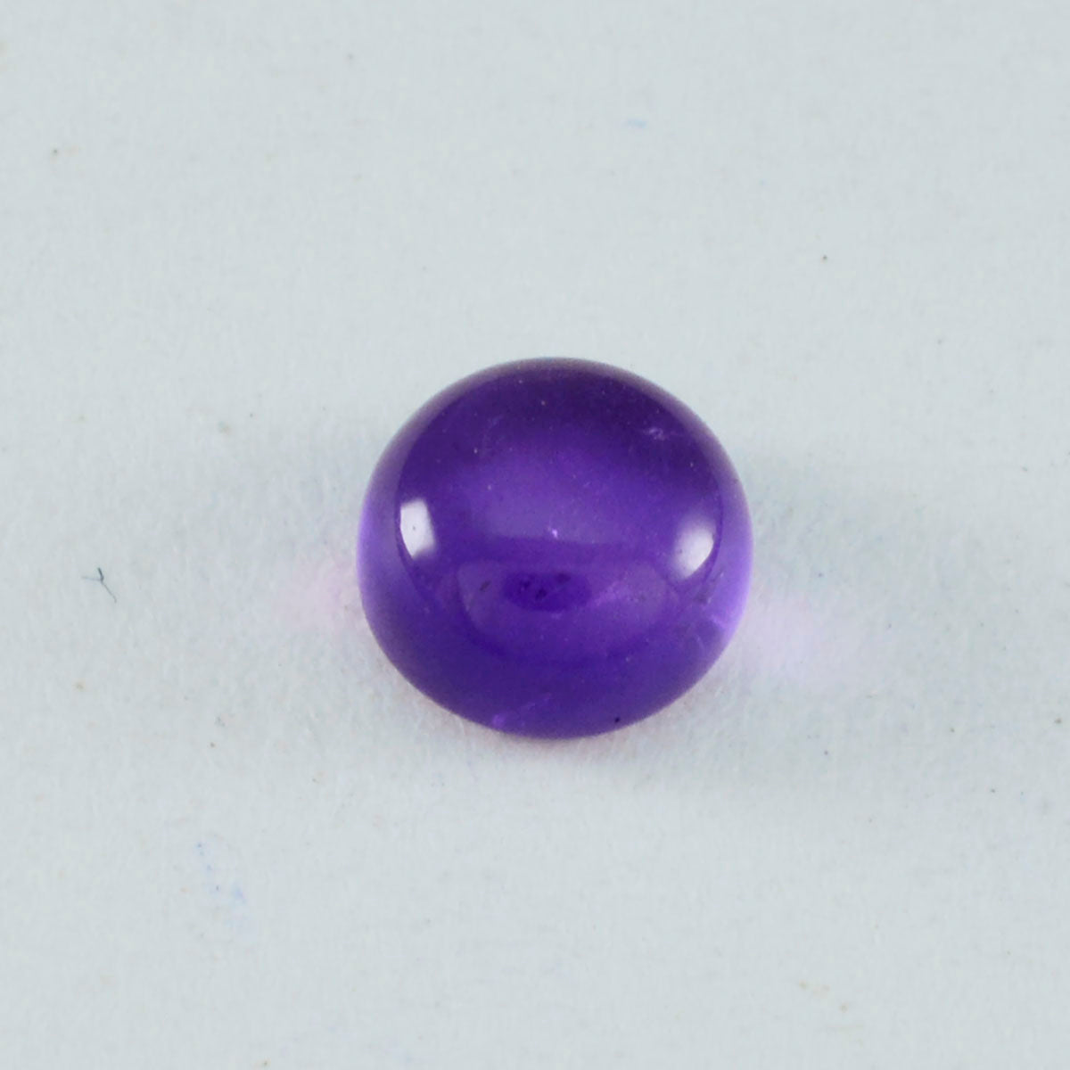 Amethyst 1PC Large 11x11 MM Round Cabochon Purple Polished semi Precious Precious Gemstone
