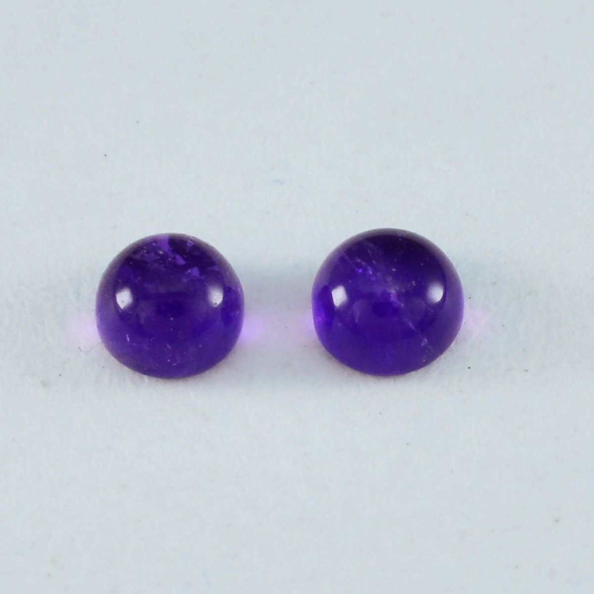 Amethyst 10PC Tiny 3x3 MM Round Cabochon Purple High Quality semi Precious Loose Gemstones Hoofdafbeelding