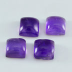 Amethyst 1PC Large 11x11 MM Square Cabochon Purple Superior semi Precious Semi Precious Gemstone
