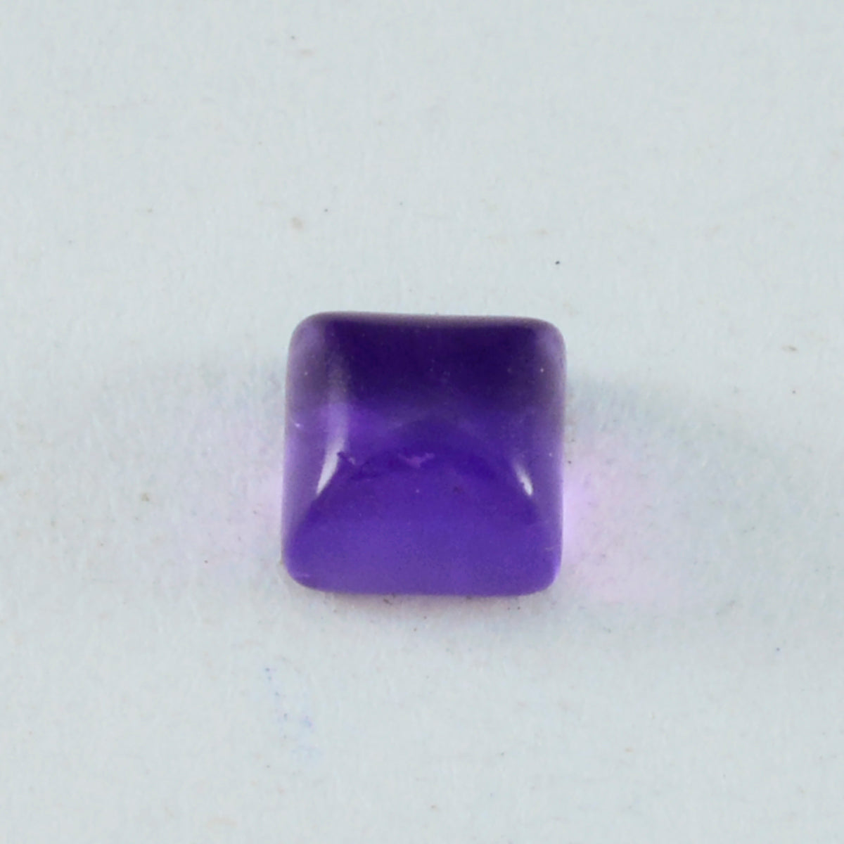Amethyst 1PC Tiny 6x6 MM Square Cabochon Purple Shine semi Precious Precious Gemstone