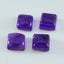 Amethyst 1PC Medium 9x9 MM Square Cabochon Purple Natural semi Precious Loose Gemstone