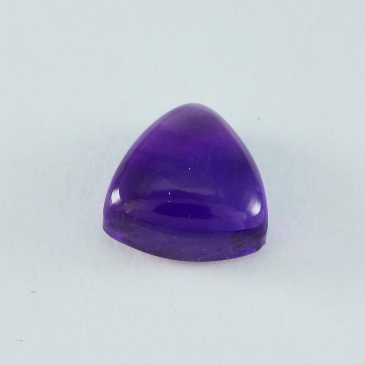 Amethyst 1PC Medium 9x9 MM Triangle Cabochon Purple Brilliant semi Precious Loose Gems
