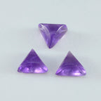 Amethyst 1PC Tiny 6x6 MM Triangle Cabochon Purple Superior semi Precious Semi Precious Gemstone