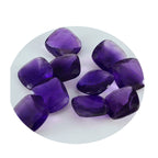 Amethyst 1PC Small 7x7 MM Cushion Faceted Purple Splendid Semi Precious Gems